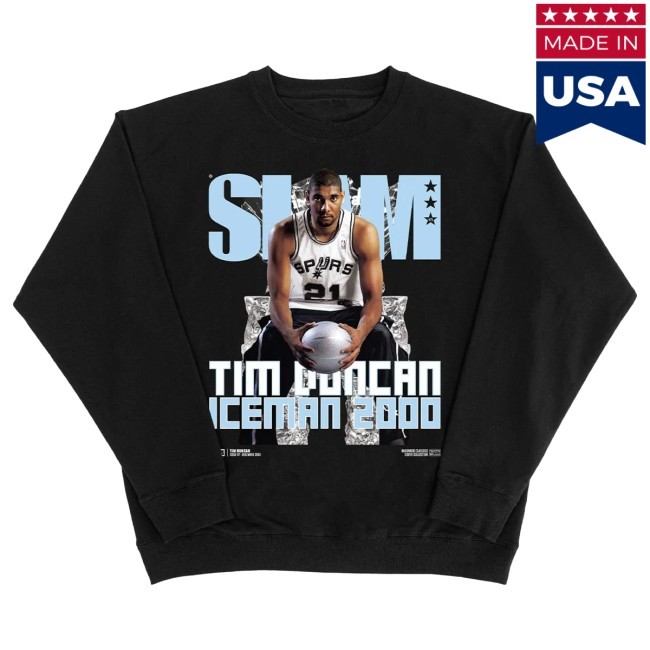 SLAM Hardwood Classics Cover Crewneck - Tim Duncan (SLAM 47)