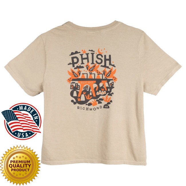 Official Phish Dry Goods Women's Richmond Fall '26 Event Tee Phish Merch