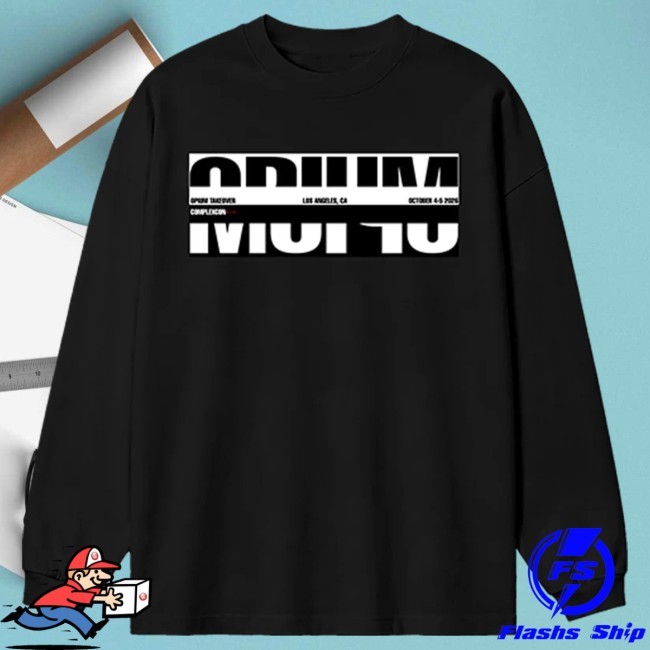 Official Playboi Carti Merch Opium ComplexCon Long Sleeve Opium Merch